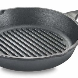 Cast Iron Grill Pan 25 cm diameter 0 L capacity-image-93