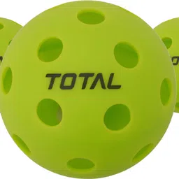 Total Pickleball 26 Holes Indoor Practice Balls (Pack of 3)-Light Green Pickleball Ball-image-72