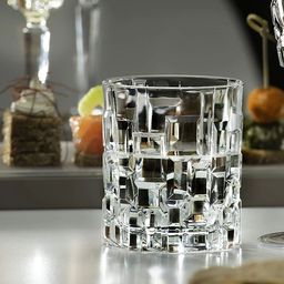 (Pack of 2) Heavy Base Old Fashioned Drinking Crystal Whiskey Glass,Bourbon(Pack of 2,330ml) Glass Set Whisky Glass-image-22