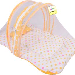 kwitchy Cotton Infants New Born Baby Care Essential Bedding Set Combo Mosquito Net image 3