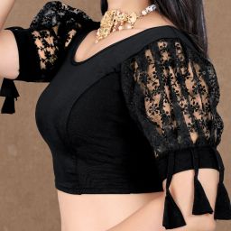 Round Neck Women Blouse-image-65