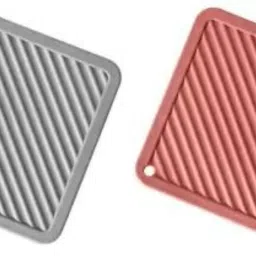 Modern Table Accessories, Silicone Counter Mat, Silicone Hot Pads Griped Trivet-13