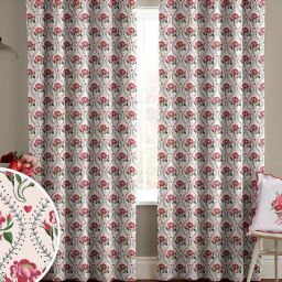 154 cm (5 ft) Polyester Room Darkening Window Curtain Single Curtain-image-35