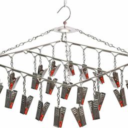 25 Clips Stainless Steel Square Cloth Dryer/Clothes Drying Stand/Hanger with Clips Stainless Steel Cloth Clips-image-82