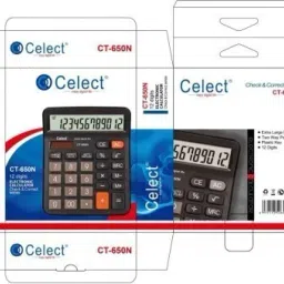 CT-650N Basic Calculator Celect CT-650N Basic Calculator (12 Digit) BasicCalculator image 3