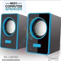Faux Rabit Blue Mini 2.0 USB Multimedia Speakers Portable Laptop/Desktop Speaker 6 W Bluetooth Laptop/Desktop Speaker-17