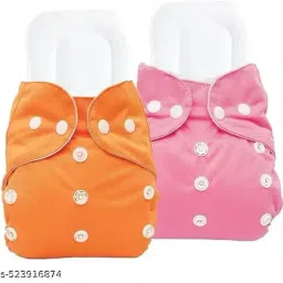 Reusable Cloth Diaper Combo – Pack of 2-31