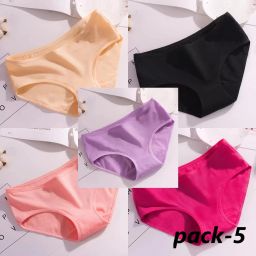 Pack of 5 Women Bikini Multicolor Panty-image-94