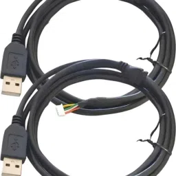 2 PCS USB MANTRA Mfs100 Fingerprint scanner cable 1.5 meter Scanner Device cable Access Control-25