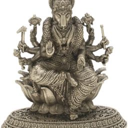 Silver Idols Decorative Showpiece - 6.35 cm-image-34