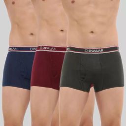 Pack of 3 Solid Men Trunk-16