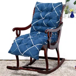 Microfibre Geometric Chair Pad Pack of 1-image-47