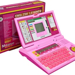 Educational Laptop Computer Toy with Mouse for Kids-14