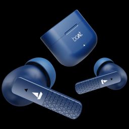 boAt Airdopes 91 TWS Earbuds with Environmental Noise Cancellation (IPX5 Water Resistant, ASAP Charge, Starry Blue)-picture-45