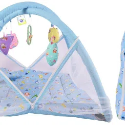 Baby Mosquito Net With Cushioned Pillow And Sleeping Bag-38