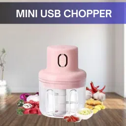 Chopper (Electric Rechargeable Chopper) for Kitchen Vegetable Garlic Onion C15 Electric Vegetable & Fruit Chopper-image-88