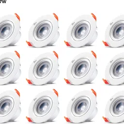 LED 7W IRIS CONCEALED BOX (Cool White, Pack of 12) Recessed Ceiling Lamp-14