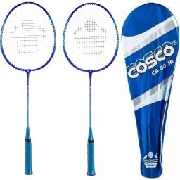CB 80 JR. Twin Blue Strung Badminton Racquet-image-51