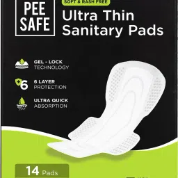 Ultra Thin Sanitary Pads For Women (8 XL + 6 XXL) Dual Wings Rash Free Periods Sanitary Pad-image-22