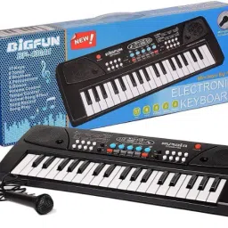 eminence enterprises 37 keys Electronic Piano Keyboard with LED Display & Microphone, KV-430 37 keys Electronic Piano Music/Big Fun Keyboard with LED Display & Microphone Analog Portable Keyboard image 4