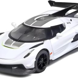 Koenigsegg Jesko 1:32 Scale Die-Cast Car - Openable Door & Hood, Light & Sound-image-70