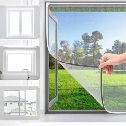 Polyester Infants Washable Window Mosquito Net Size 48"x60" (Feet=4'x5') Mosquito Net-4