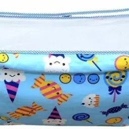 Soft Cloth Swing New Born Baby Cradle Hammock in Cool Cotton With Net,-image-73