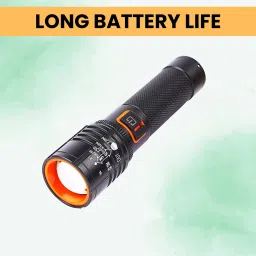 Rechargeable Torch Light, Telescopic Zoom, Ultra Bright LED Flashlight K401 Torch-image-83