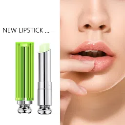 COLOR CHANGE WATERPROOFE GREEN LIPSTICK FOR MAGIC COLOR PINK-image-37