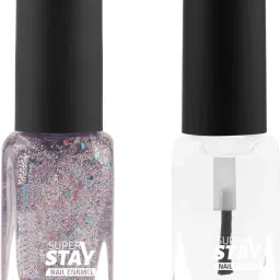 Pigmented & Long Stay Unique Shimmery Crystal Rainbow & Matte Transparent Nail Polish-37
