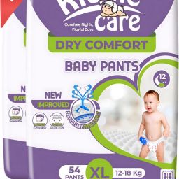 Dry Comfort Baby Diaper Pants | Extra Large | 12-18 Kg | Pack of 2 - XL-22