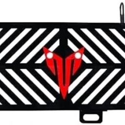 MT 15 Bike Stainless Steel Radiator Guard Protector Grill Cover Red Wey_c2 Bike Crash Guard-image-87
