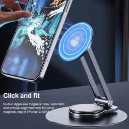 Adofys Magnetic Desk Phone Stand for iPhone and Android Mobile Holder image 5