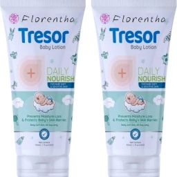 TRESOR BODY LOTION FOR BABYS DAILY SOFT & SMOOTH SKIN PACK OF 150ml x 2-16