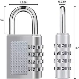 Corslet 4 Digit Number Combination Travel Luggage Password Lock For Home Combination Lock-23
