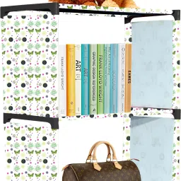 Plastic Open Book Shelf-9
