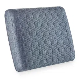 The White Willow Grey Textured Cooling Gel Memory Foam Regular Bed Pillow-49