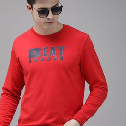 BEAT LONDON by PEPE JEANS Pure Cotton Brand Logo Printed Pullover Sweatshirt-image-52