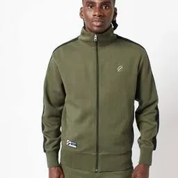 Super Dry Code Track Loose Fit Sweatshirt-image-1