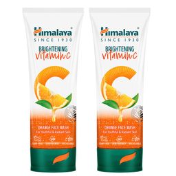 Himalaya Set of 2 Brightening Vitamin C Orange Face Wash For Youthful Skin- 100ml Each-5