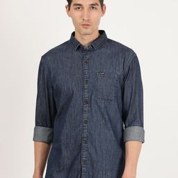 Wrangler Men Casual Twill Weave Cotton Shirt-picture-5