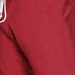 Hangup Men Plus Size Kurta with Pyjamas With Nehru Jacket image 5