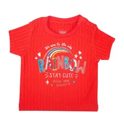 MeeMee Girls Coral Regular Top-image-86