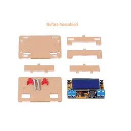 Dual Display 3A DC-DC 5-23V To 0-16.5V Step Down Power Supply Buck Converter Adjustable LCD Step- down Voltage Regulator With Case image 3