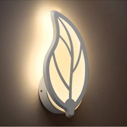 SPARK WORLD White Quirky Abstract Shaped Wall Lamp-38