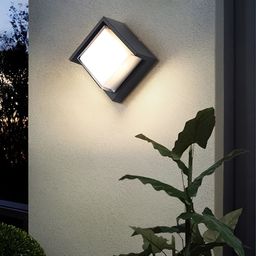 SPARK WORLD White Quirky Square Shaped Wall Lamp image 1