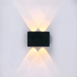 SPARK WORLD Yellow Quirky Abstract Shaped Wall Lamp image 2