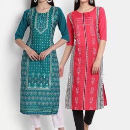 7Threads Women Pack Of 2 Kurtas-image-37