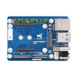 Waveshare Mini Base Board (C) Designed for Raspberry Pi Compute Module 4 image 3