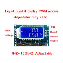 XY-LPWM Signal Generator PWM Pulse Frequency Duty Cycle Adjustable Module LCD Display Module image 4